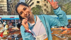 Photo of निकिता दत्ता ने मुंबई मैराथन में 21 किलोमीटर की दौड़ लगाई…
