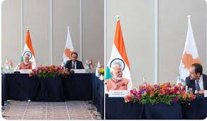 Photo of मोदी ने निकोस के साथ गोलमेज वार्ता की.