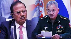 Photo of मॉस्को में एनएसए अजीत डोभाल और सर्गेई शोइगु की मुलाकात, रणनीतिक साझेदारी पर हुई चर्चा….