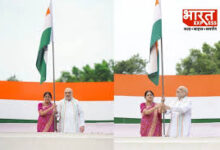 Photo of शाह ने ‘हर घर तिरंगा’ अभियान के तहत अपने आवास पर तिरंगा फहराया….