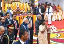 Photo of मुर्मु, मोदी और बिरला ने अम्बेडकर के महापरिनिर्वाण दिवस पर दी श्रद्धांजलि…