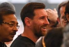 Photo of मेस्सी ने हैदराबाद के खेल प्रेमियों को मंत्रमुग्ध किया, तेलंगाना के मुख्यमंत्री ने जताया आभार