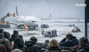 Photo of अमेरिका में कड़ाके की ठंड और बर्फबारी के चलते 1800 से ज्यादा फ्लाइट्स करना पड़ी रद्द..