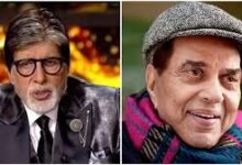 Photo of धर्मेंद्र को याद कर भावुक हुए अमिताभ बच्चन…