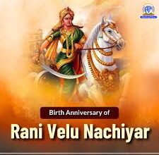 Photo of रानी वेलु नचियार जयंती: रक्षा मंत्री राजनाथ सिंह, धर्मेंद्र प्रधान समेत कई नेताओं ने दी श्रद्धांजलि