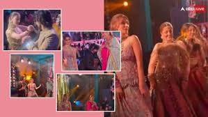 Photo of बहन नूपुर सेनन की हल्दी और संगीत रस्म में जमकर नाचीं कृति सेनन…