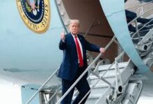 Photo of उड़ान भरने के बाद तकनीकी खराबी आने पर वापस लौटा ट्रम्प का विमान