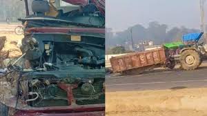 Photo of राजस्थान: डंपर और कार के बीच जोरदार टक्कर, तीन लोगों की मौत…