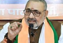 Photo of वोट चोरी का शिगूफा छोड़, ये लोग ढोंग कर रहे हैं: गिरिराज सिंह…