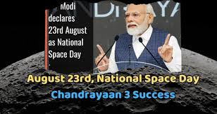 Photo of पीएम मोदी ने ‘नेशनल स्पेस डे’ की दी शुभकामनाएं, युवाओं को ‘एस्ट्रोनॉट पुल’ से जुड़ने के लिए आमंत्रित किया…
