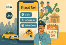 Photo of ड्राइवर-ओन्ड कोऑपरेटिव राइड-हेलिंग प्लेटफॉर्म ‘भारत टैक्सी’ जल्द होगा लॉन्च..
