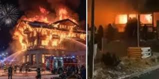 Photo of स्विट्जरलैंड के क्रान्स-मोंटाना रिसॉर्ट के बार में आग लगने से 40 लोगों की मौत